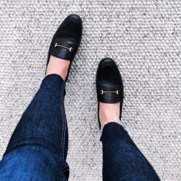 - Sam Edelman Loraine Black Leather Loafers Size 7 womens - Picture 1 of 9